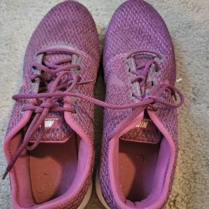 Burgundy Nike Running Shoes- Size 7 Youth (8.5 women)